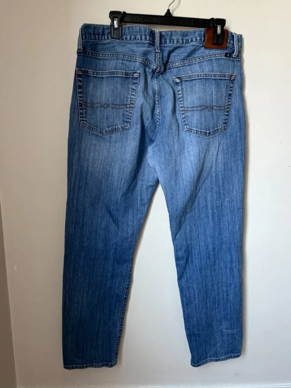 Lucky Brand Jeans Mens 38x34 | Original Straight Light Wash Denim | Vintage